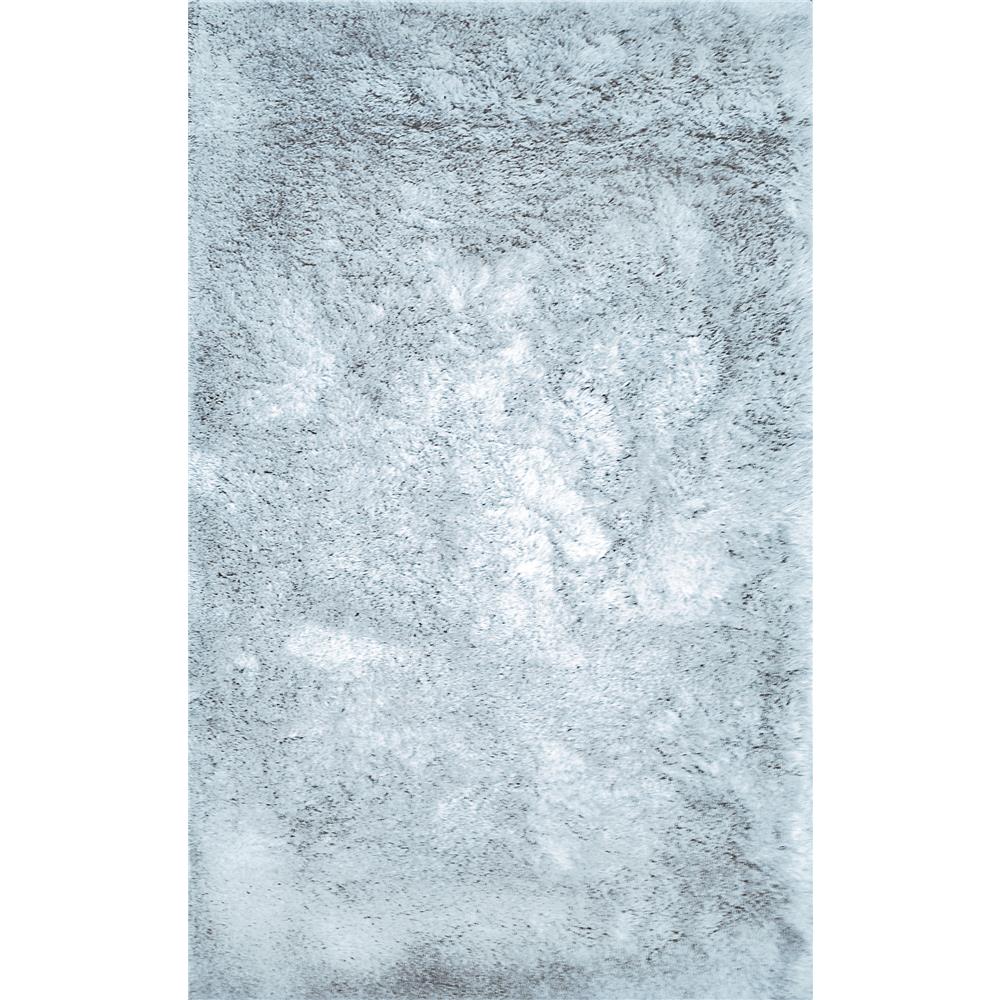 Dynamic Rugs  4201-400 Luxe 3 Ft. X 5 Ft. Rectangle Rug in Light Blue